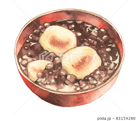ぜんざい おしるこのイラスト素材集 ピクスタ