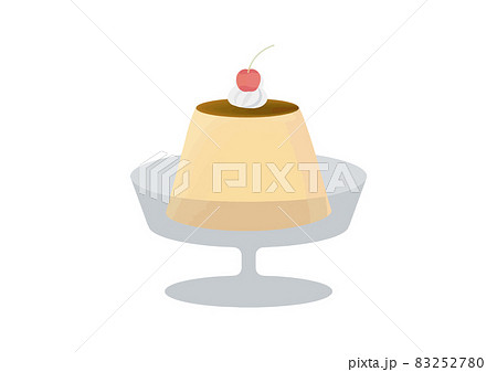 プリンのイラスト素材集 ピクスタ
