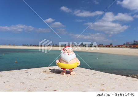 沖縄 シーサー クリスマス サンタクロースの写真素材 - PIXTA