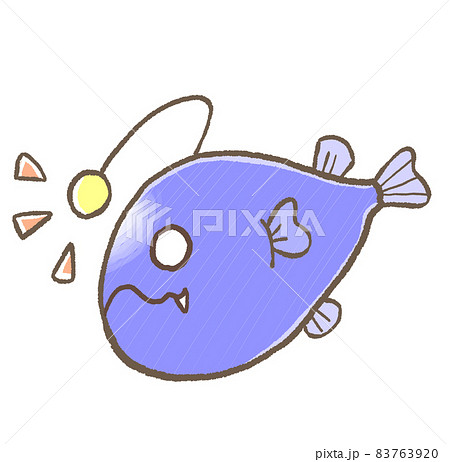 チョウチンアンコウのイラスト素材 チョウチンアンコウのイラスト素材