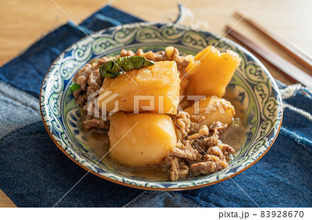 肉じゃがの写真素材