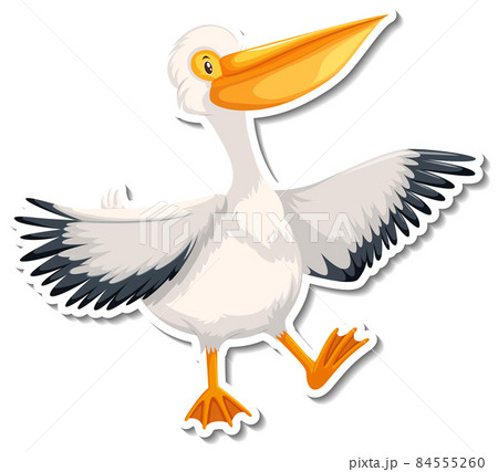 ベクター ペリカン かわいい イラストのイラスト素材 ベクター ペリカン かわいい イラストのイラスト素材