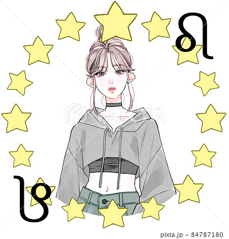 チョーカー イラストの写真素材