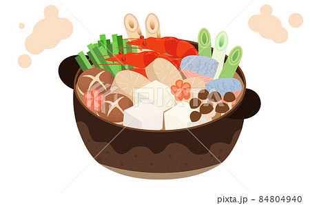 鍋料理のイラスト素材集 ピクスタ