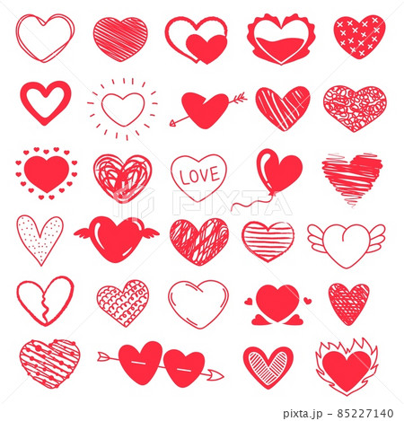 キューピットの矢のイラスト素材