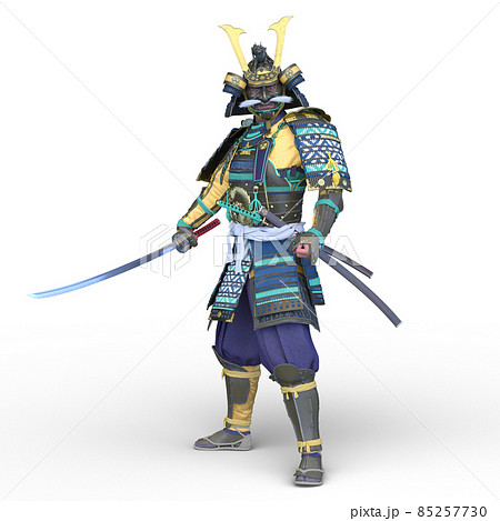 武士 侍の写真素材