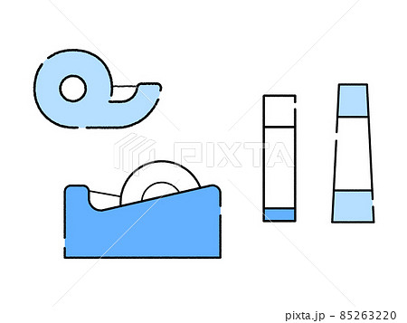 セロハンテープのイラスト素材