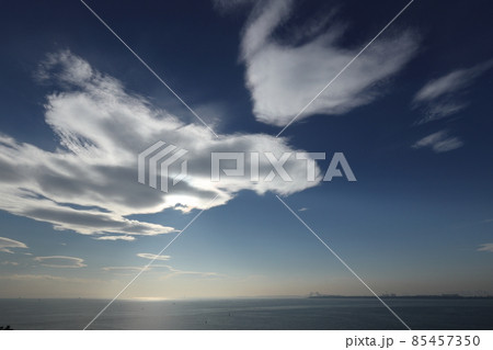 扁平積雲の写真素材 - PIXTA