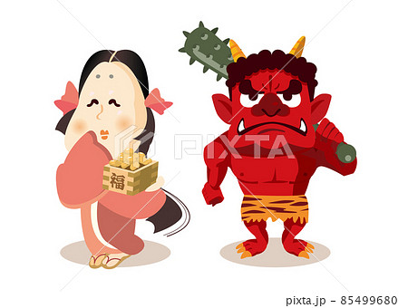 赤鬼 かわいいの写真素材 赤鬼 かわいいの写真素材
