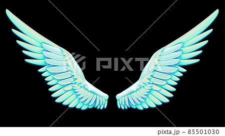 天使の羽の写真素材