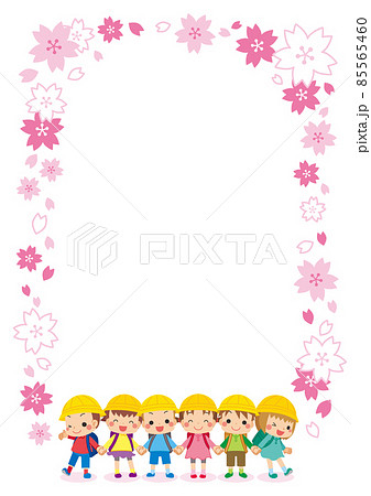 小学校入学のイラスト素材