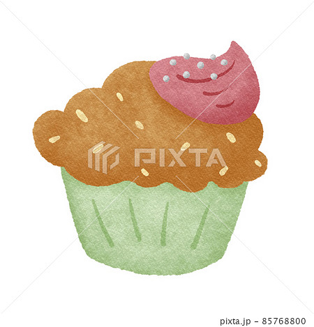 カップケーキのイラスト素材集 ピクスタ
