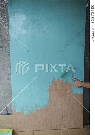 ティファニーブルーの写真素材