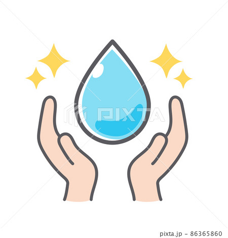 水質汚染のイラスト素材