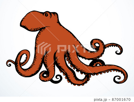 タコのイラスト素材集 ピクスタ