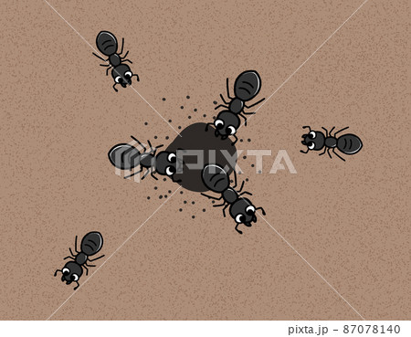 アリ 蟻 のイラスト素材集 ピクスタ