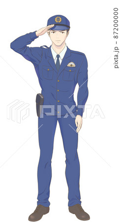警察官 おまわりさん 制服のイラスト素材 警察官 おまわりさん 制服のイラスト素材