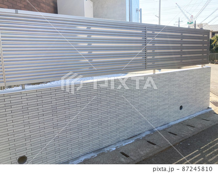 新築戸建ての外構工事のイメージ