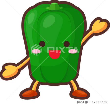 ピーマンのイラスト素材集 ピクスタ