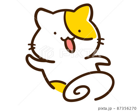 逃げるのイラスト素材