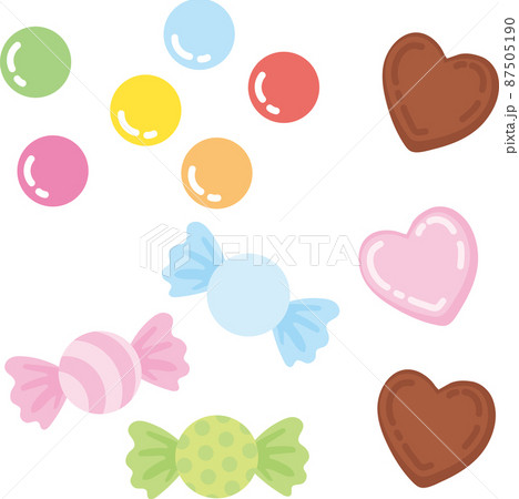 キャンディのイラスト素材