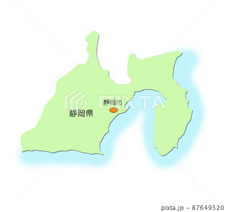 静岡県のイラスト素材