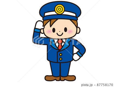 警察官 かわいいのイラスト素材 警察官 かわいいのイラスト素材