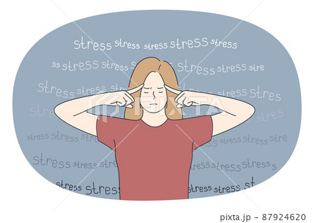 寂しい きれいのイラスト素材