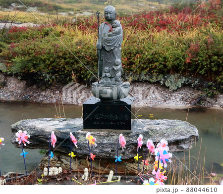 かざぐるま 風車 地蔵 水子地蔵の写真素材 - PIXTA