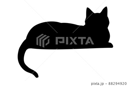 猫 影 寝るのイラスト素材 - PIXTA