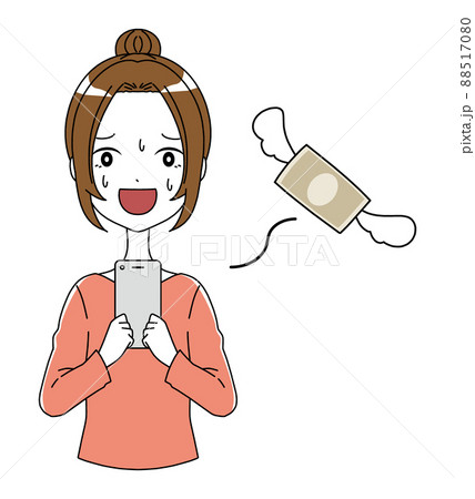 苦笑いのイラスト素材 苦笑いのイラスト素材