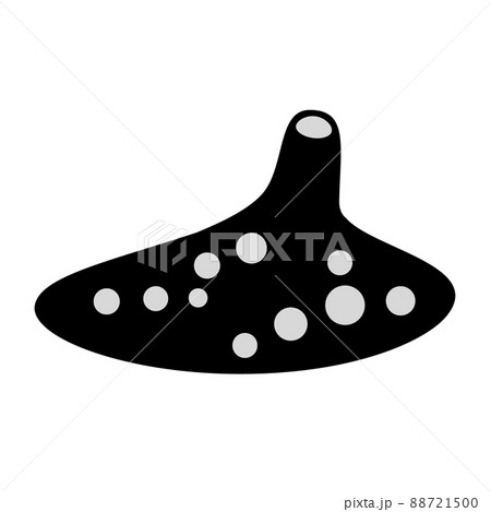 オカリナ 土笛 笛 カットイラストのイラスト素材