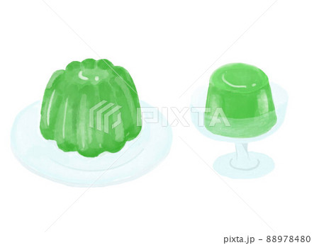 ゼリーのイラスト素材集 ピクスタ