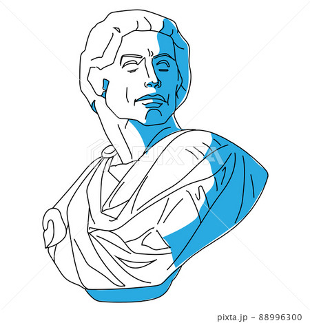 bust word on isolated button - Stock Illustration [14508104] - PIXTA