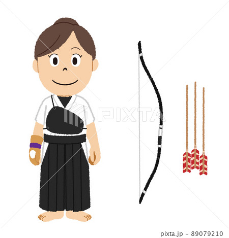弓道のイラスト素材集 ピクスタ