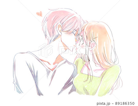 きり絵風のイラスト素材