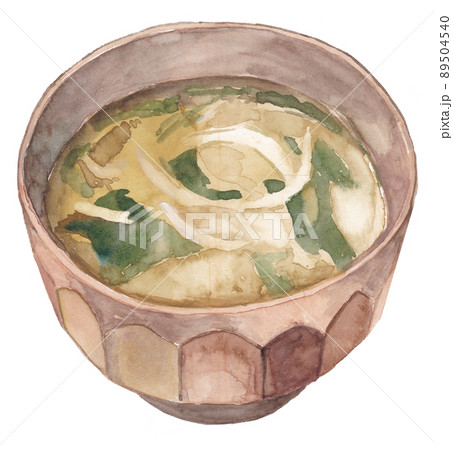 味噌汁のイラスト素材集 ピクスタ