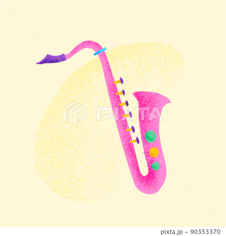 アルトサックスのイラスト素材 アルトサックスのイラスト素材