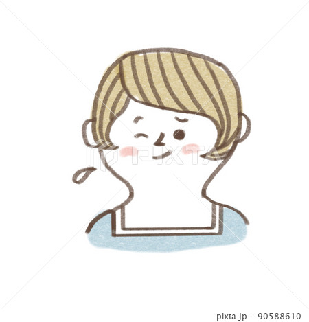 ごめん 女性 かわいいのイラスト素材 ごめん 女性 かわいいのイラスト素材