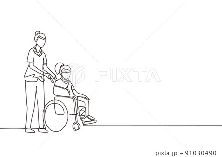 救急車 車 線画 簡単のイラスト素材