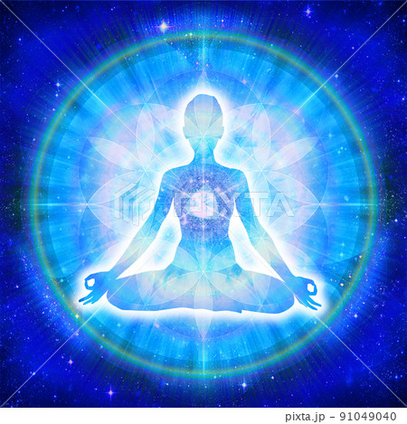 座禅のイラスト素材