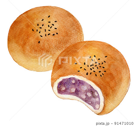 あんぱんのイラスト素材集 ピクスタ