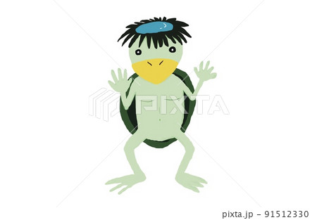 河童のイラスト素材集 ピクスタ
