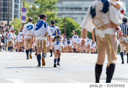 女子小学生ふんどし山笠祭り 長法被・水法被＆締め込み姿 ｜山笠豆知識 ｜山笠ナビ