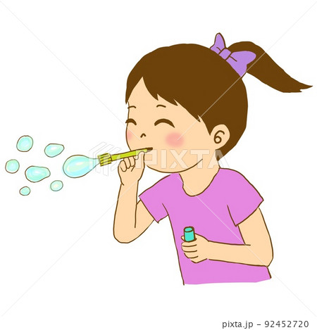 天使の子供の絵 シャボン玉 天使の子供の絵 シャボン玉