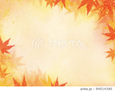 もみじ 秋 きれい 9月のイラスト素材