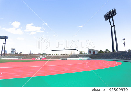 運動場 陸上競技場のイラスト素材集 ピクスタ