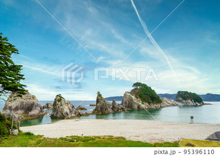 浄土ヶ浜の写真素材 - PIXTA