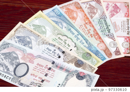 ネパール ルピー お金 通貨の写真素材 - PIXTA