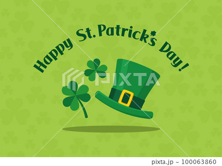 Four leaf clover isolated on Transparent background. St. Patrick's